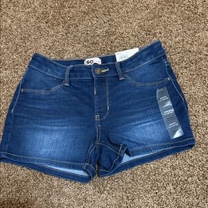 Blue Denim girl's Shorts